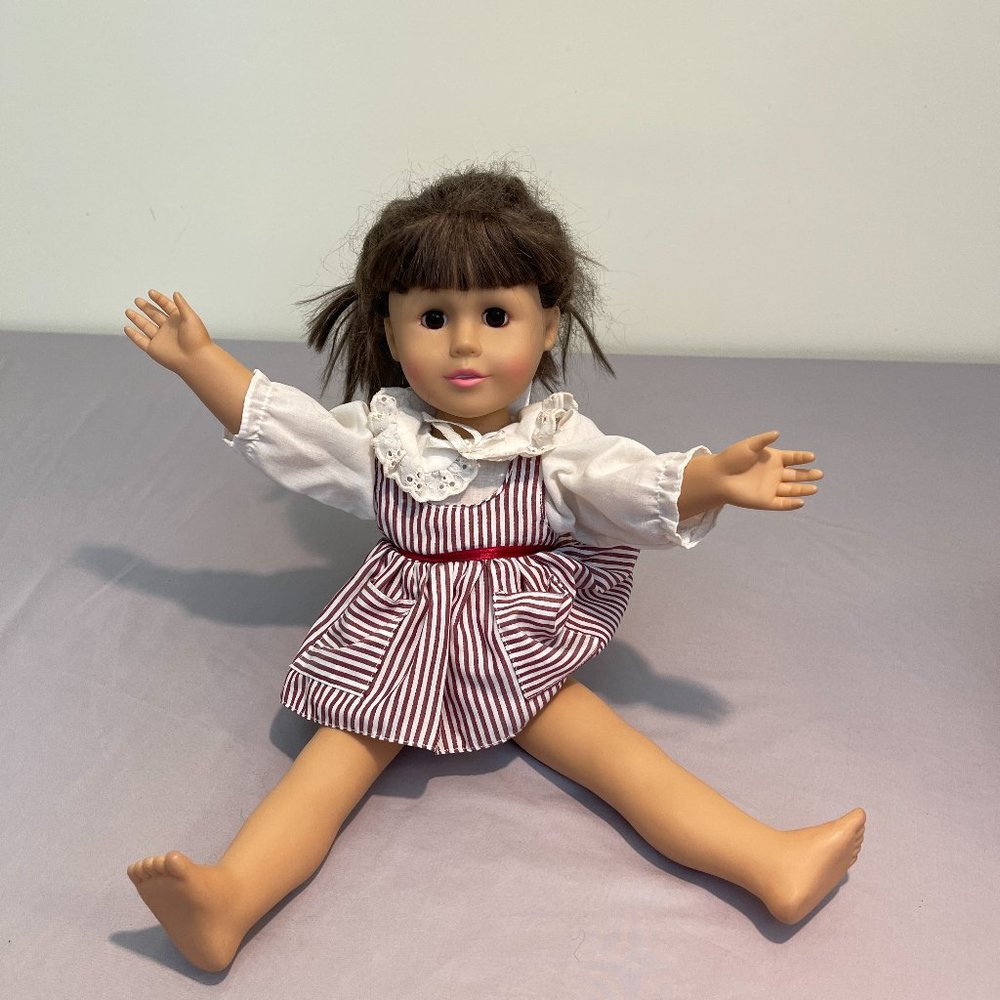 Paradise Kids 18" Doll Dress Brown Hair Brown Eyes